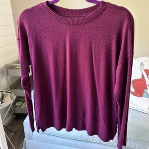 Purple Knit Sweater